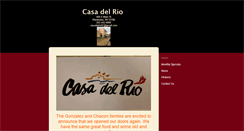 Desktop Screenshot of casadelriowaukesha.com