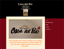 Tablet Screenshot of casadelriowaukesha.com